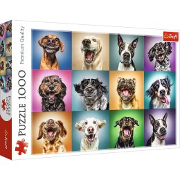 Puzzle zabawne psie portrety 1000 el. Trefl (10462)