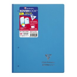 Zeszyt A4+ Koverbook 4851C CF 80k. 90g kratka Clairefontaine