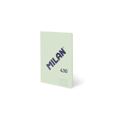 Zeszyt A6 zielony 48k. 95g kratka Milan (57263G48GR)