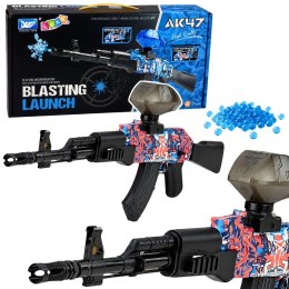Karabin AK47 Pistolet Na Kulki Wodne Żelowe Automatyczny Elektryczny 70 cm Lean (30803)