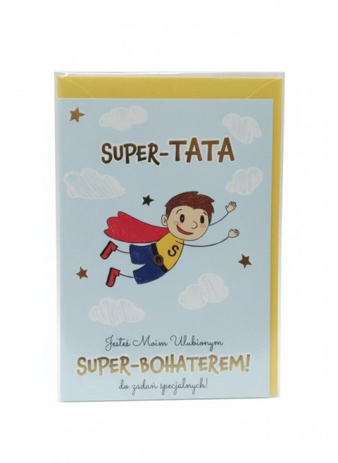 Kartka składana B6 Tata B6 Super Henry (5908451986285)