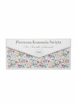 Kartka składana Koperta KOMUNIA WIANUSZEK KOLOROWY Henry (5905701486564)