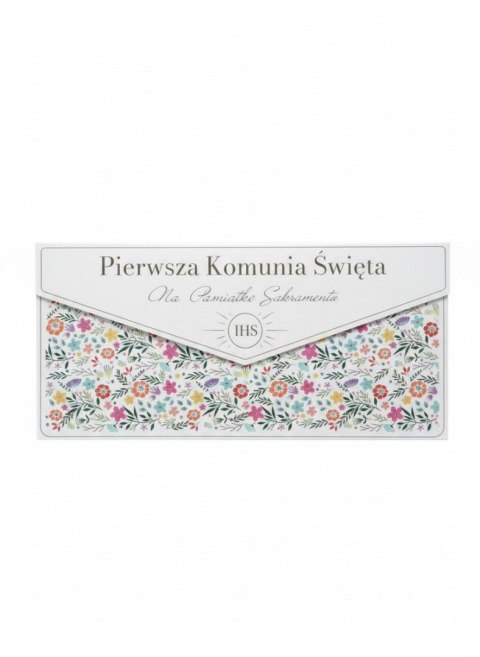Kartka składana Koperta KOMUNIA WIANUSZEK KOLOROWY Henry (5905701486564)