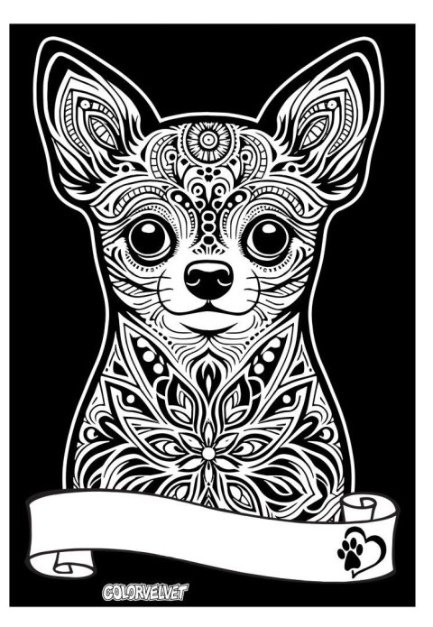 Kolorowanka Chihuahua (CVCM-SD003)