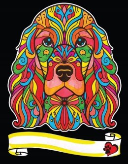 Kolorowanka Cocker Spaniel (CVCM-SD002)