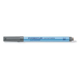 Marker zmywalny Lumocolor Correctable M wkład czarne 1,0mm okrągła końcówka Staedtler (S 305 M-9)