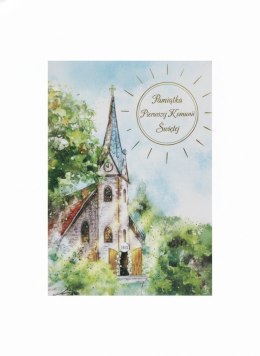 Pamiątka z komunii świętej A5 kościółek pod lipą Henry (9788368335033)