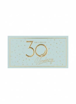 Skarbonka pudełko na banknoty Kukartka (MB-014 Urodziny 30 Elite)