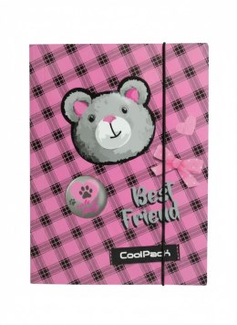 Teczka kartonowa na gumkę Coolpack A4 mix Patio (04424CP)