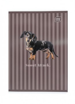 Zeszyt A5 PUPPY SIGN 60k. 70g krata Interdruk (ZE60#PS)