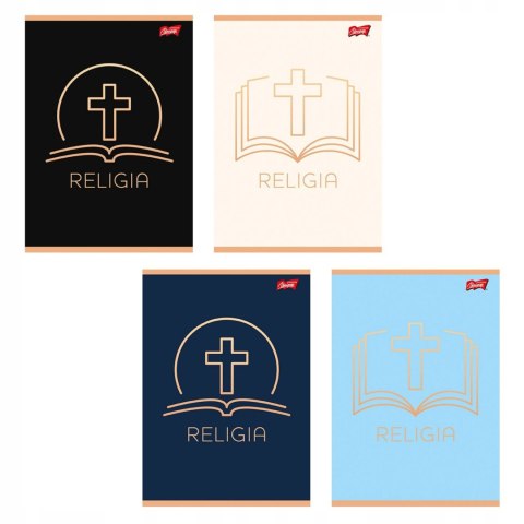 Zeszyt A5 Religia 32k. 70g krata Unipap