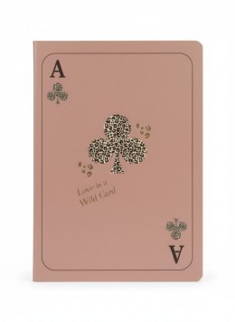 Zeszyt A5 SATIN GOLD metalic 80k. 70g linia Interdruk (ZE60KFG)