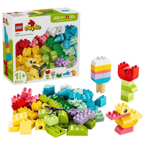 Klocki konstrukcyjne Duplo Kreatywne pudełko pełne kolorów Lego (10479)