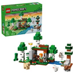 Klocki konstrukcyjne Minecraft Przetrwanie pierwszej nocy Lego (21593)