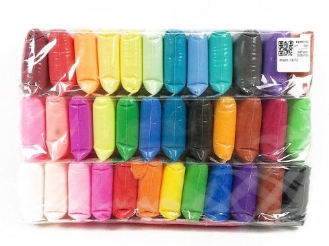 Masa plastyczna dla dzieci pianka 36 kolorów mix Bigtoys (BPLA9829)