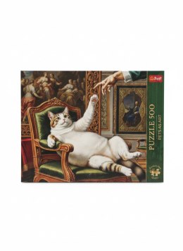 Puzzle Pets as Art: Jego Puszysta Wysokość 120 el. Trefl (37627)