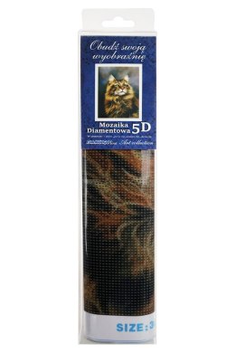 Zestaw kreatywny Diamentowa mozaika 30x40cm Kot Flamingo Line (TGD72734)