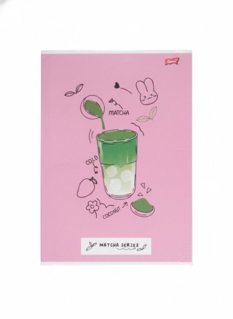 Zeszyt A4 Matcha Mood 120k. 70g krata Unipap