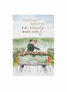 Kartka składana A5 A5 ŚLUB CADILAC Henry (5908451984489)