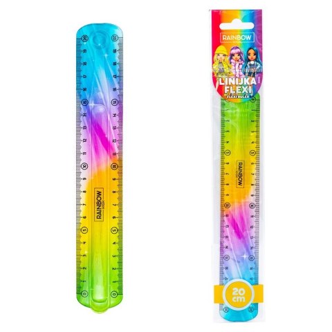 Linijka Rainbow High 20cm (nd) (424023053)