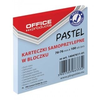Notes samoprzylepny (karteczki) pastel [mm:] 76x76 Office Products (14047611-01)