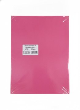 Papier kolorowy A4 fuksja 50k. 160g Protos
