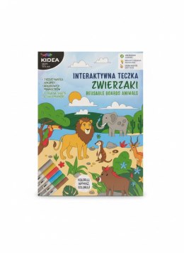 Zabawka interaktywna Interaktywna teczka zwierzaki Kidea (ITUZKA)