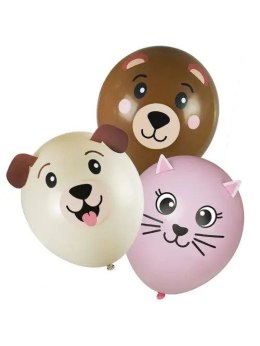 Balon gumowy zwierzątka - zrób to sam (3 wzory) (5 szt.) mix 250mm Arpex (kb0597)