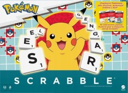 Gra planszowa Scrabble Pokemon Rodzinna gra słowna 2 w 1 Polska wersja Mattel (hxt29)