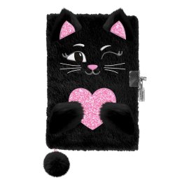 Pamiętnik A5 pluszowy kot Paso (PP26BC-3676)