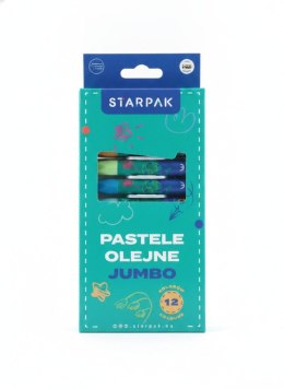 Pastele olejne Jumbo 12 kol. Starpak (583608)