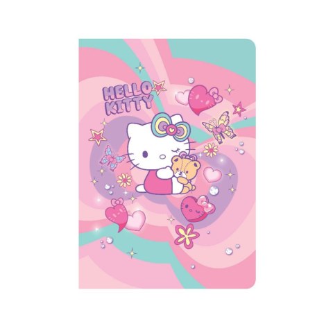 Zeszyt A5 Hello Kitty 3linie kolor 32k. linia kolor Patio (13037PTR)