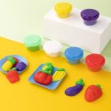 Ciastolina 6 kol. warzywa mix Deli (EH726)