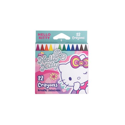 Kredki świecowe Hello Kitty 12 kol. Patio (10548PTR)