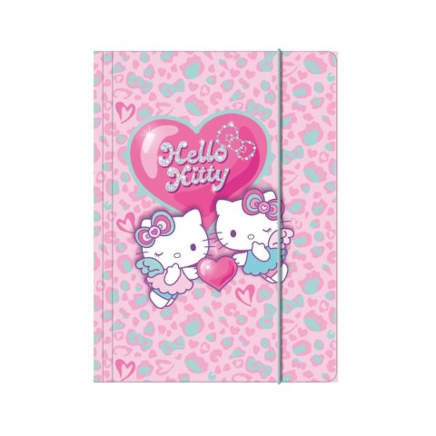 Teczka kartonowa na gumkę Hello Kitty A4 różne Patio (15208PTR)