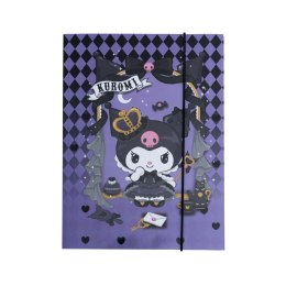 Teczka kartonowa na gumkę Kuromi A4 Patio (15222PTR)