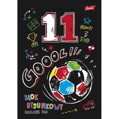 Blok rysunkowy A4 biały 80g 20k St.Majewski