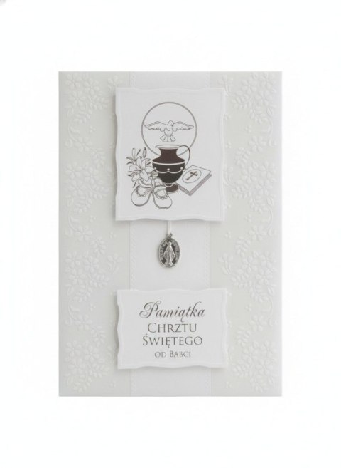 Książeczka pamiątkowa z chrztu Chrzest Babcia Merigraf (5902221808845)