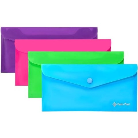 Teczka plastikowa na zatrzask A4 zielony Panta Plast (0410-0087-04)