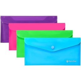 Teczka plastikowa na zatrzask DL fioletowy Panta Plast (0410-0087-15)