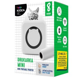 Zabawka kreatywna DRUKARKA Mini termiczna Kidea (MIDTBKA)