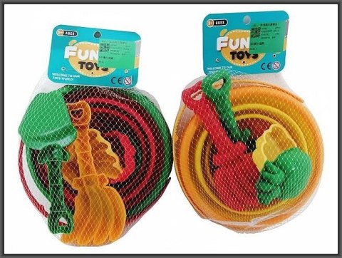 Zestaw do piasku 22cm składane wiaderko Hipo (H14370)