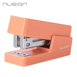 Zszywacz mini Nusign ENS083 różowy 12k Deli