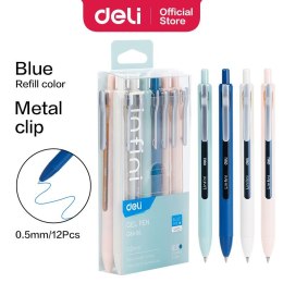 Długopis żelowy Deli (EG86-BL)