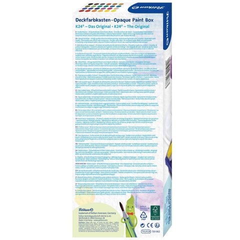 Farby akwarelowe wymienne wkłady 24 kolor. Pelikan (400144846)