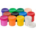 Farby plakatowe kolor: różne 20ml 12 kolor. Faber Castell (121050 FC)