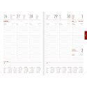 Kalendarz książkowy (terminarz) Vivella granat B5 Wokół Nas (216 B5TB)