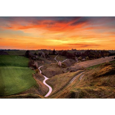 Kalendarz ścienny RODZINNY Pejzaże Polski 13-KARTKOWY 280mm x 200mm Lucrum (WL3)