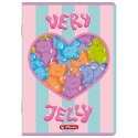 Zeszyt A5 Jelly 16k. 70g kratka Herlitz (400206372)