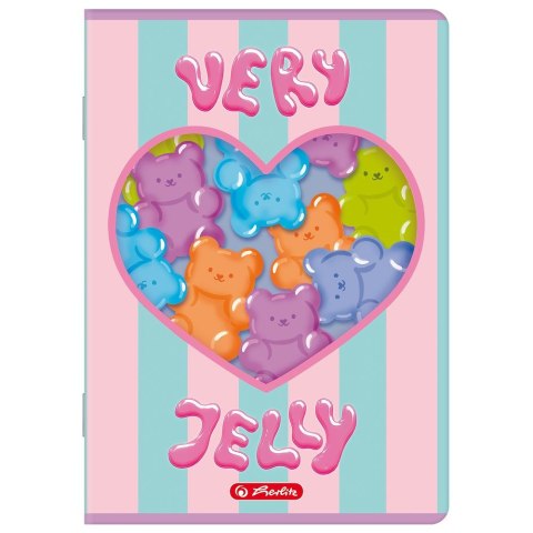 Zeszyt A5 Jelly 16k. 70g kratka Herlitz (400206372)